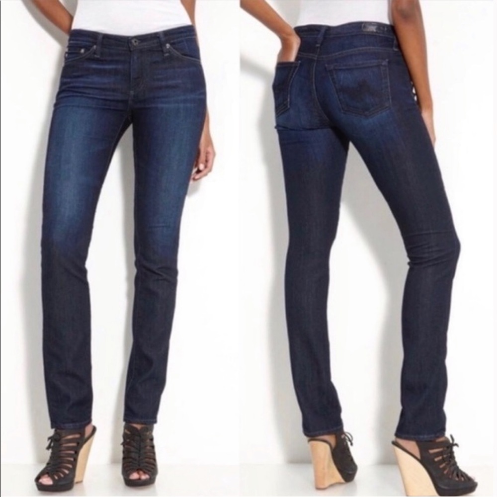 AG The Premiere Skinny Straight Jeans